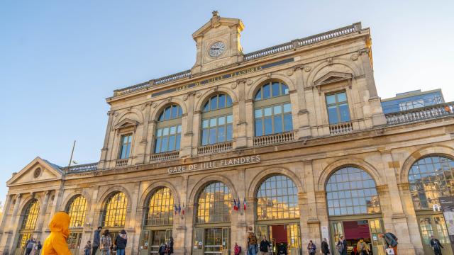 Facade Gare Lille Flandre