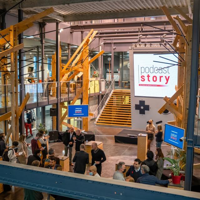 Podcast Story launch