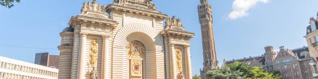 Porte de Paris et Beffroi de Lille